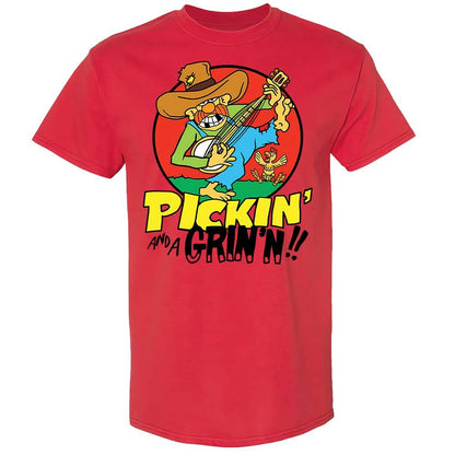 Pickin' and a Grinnin - Red - 8