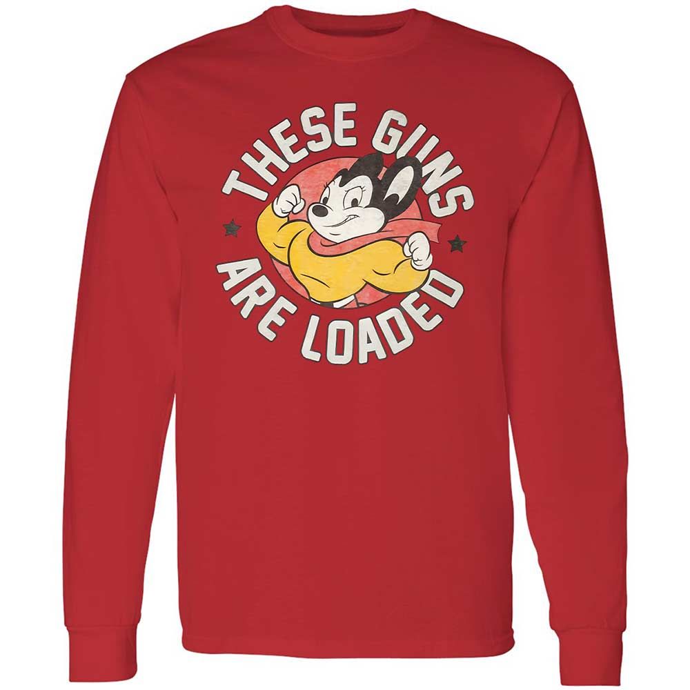 Long Sleeve T-Shirt - TNYGK58H - Red - 8