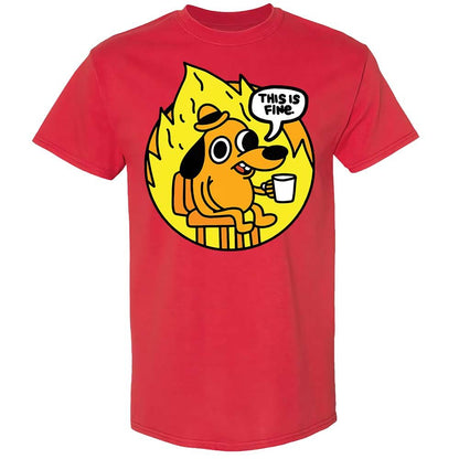 This is Fine - Red - 8