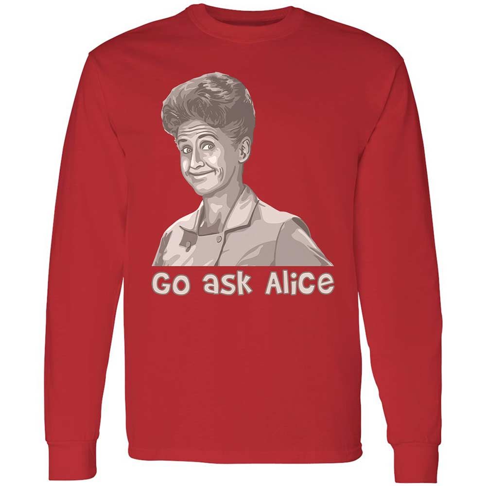 Long Sleeve T-Shirt - AZ11N9A8 - Red - 8
