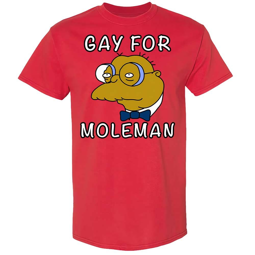 Gay for Moleman - Red - 8