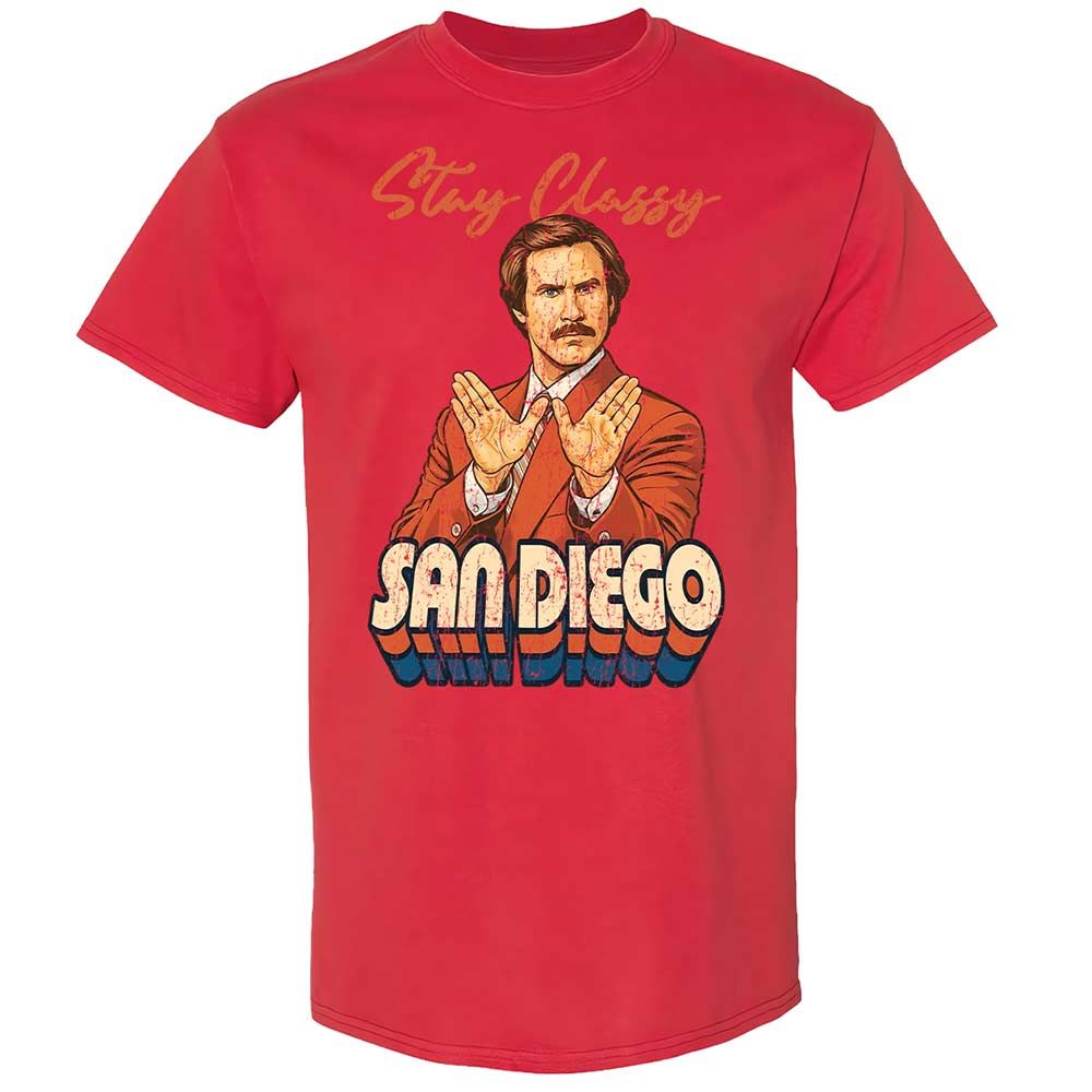 Classic Unisex T-Shirt - B496NW6Y - Red - 8
