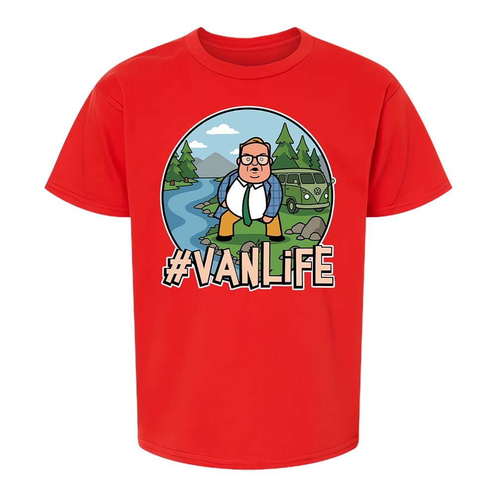 Vanlife living in a van down by the river - Red - 8