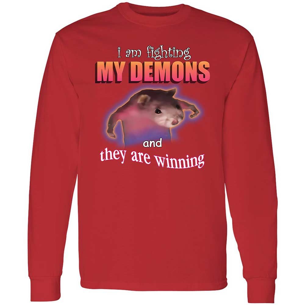 I'm fighting my demons - Red - 8