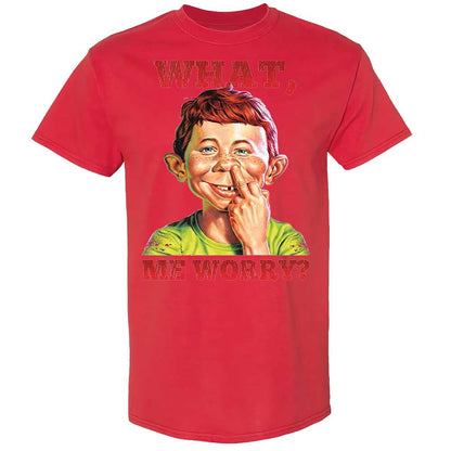 What, me worry - Red - 8