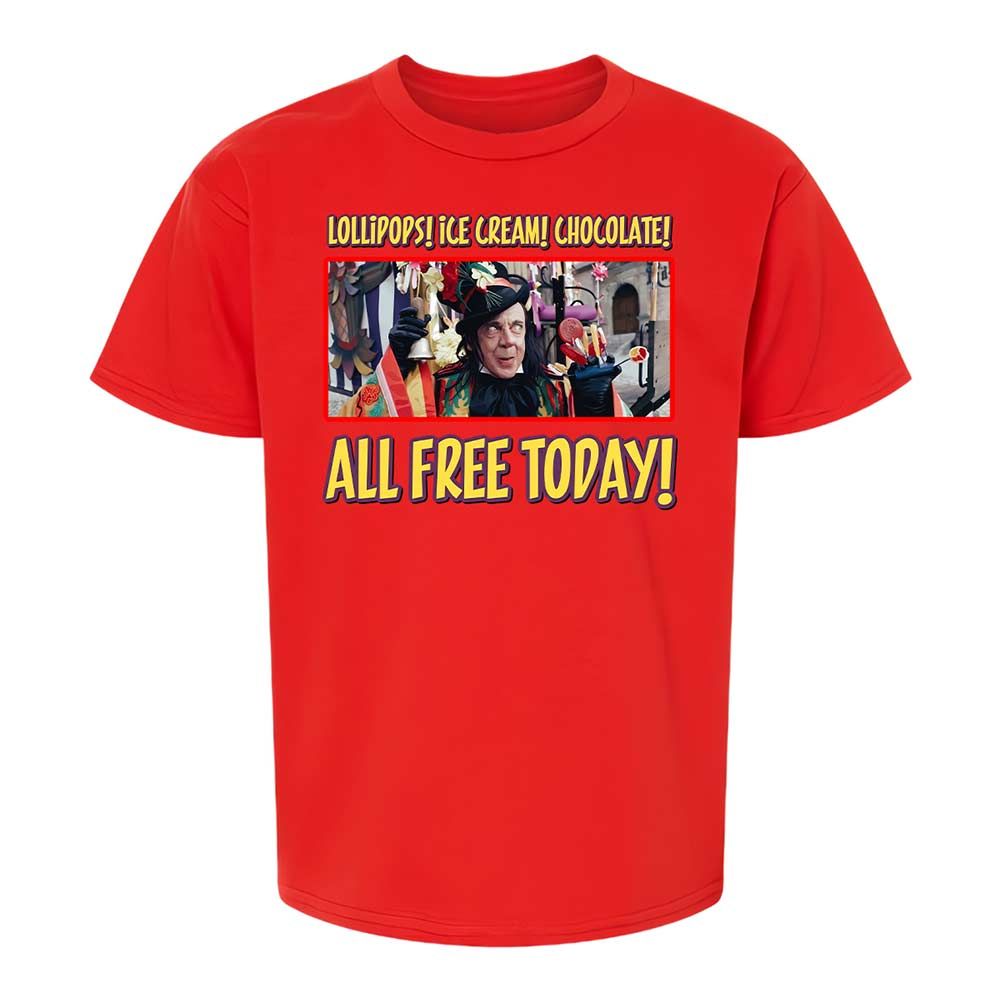 Kids T-Shirt - LSCWGM2H - Red - 8
