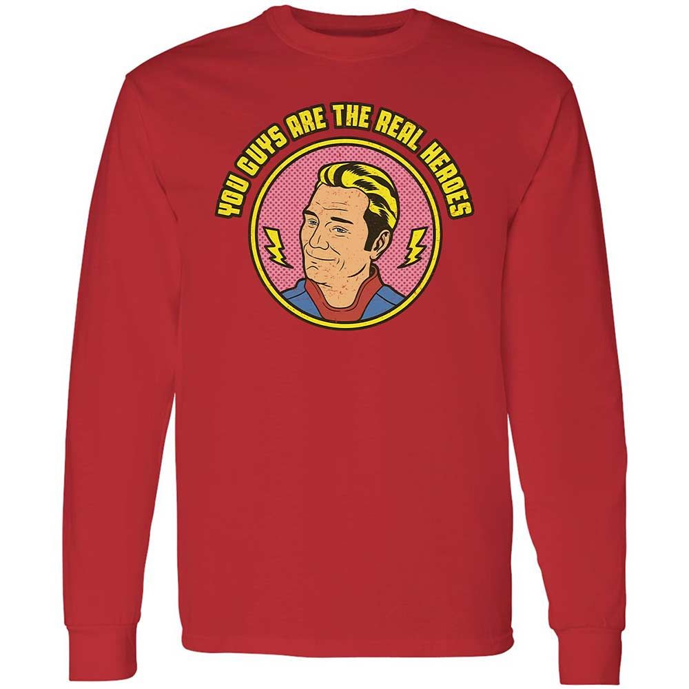 Long Sleeve T-Shirt - FYUMLVCX - Red - 8
