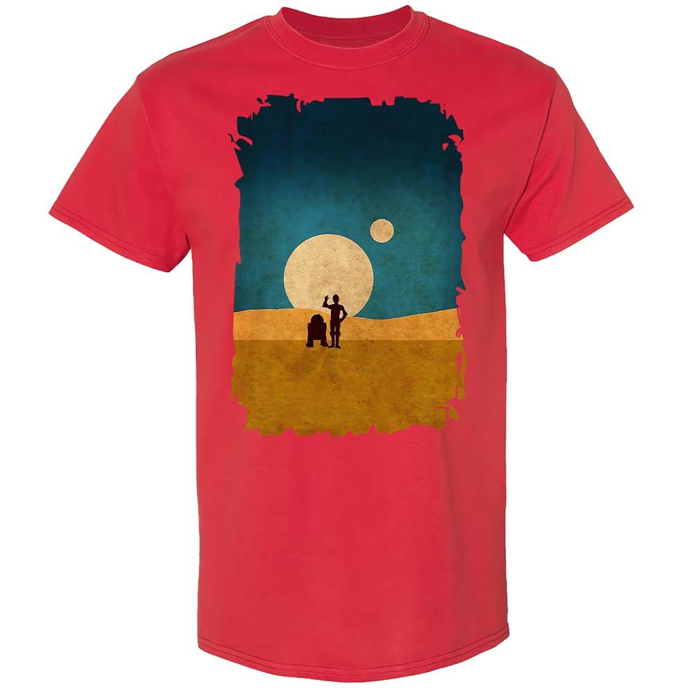 Droids In The Dunes - Red - 8