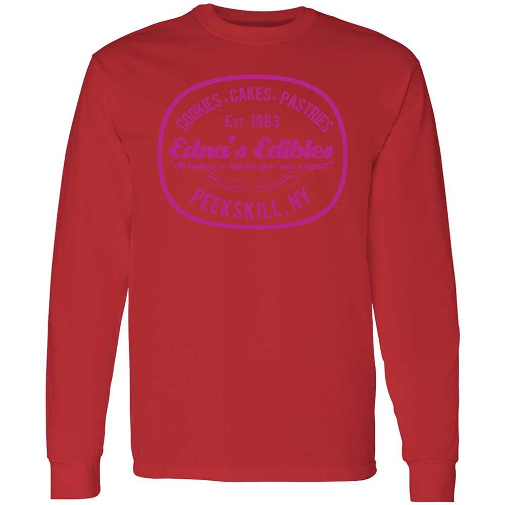 Long Sleeve T-Shirt - S3AVZMWP - Red - 8