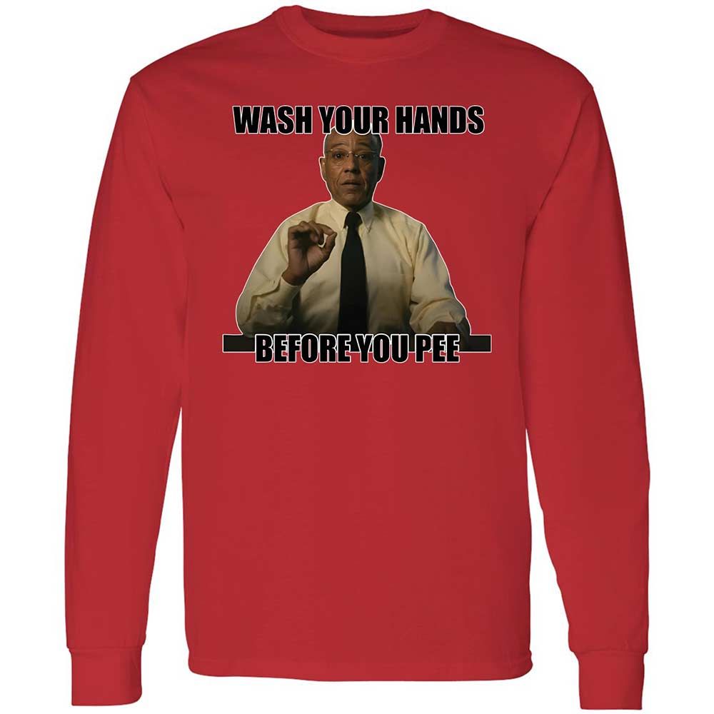 Long Sleeve T-Shirt - 1TYQW8LG - Red - 8