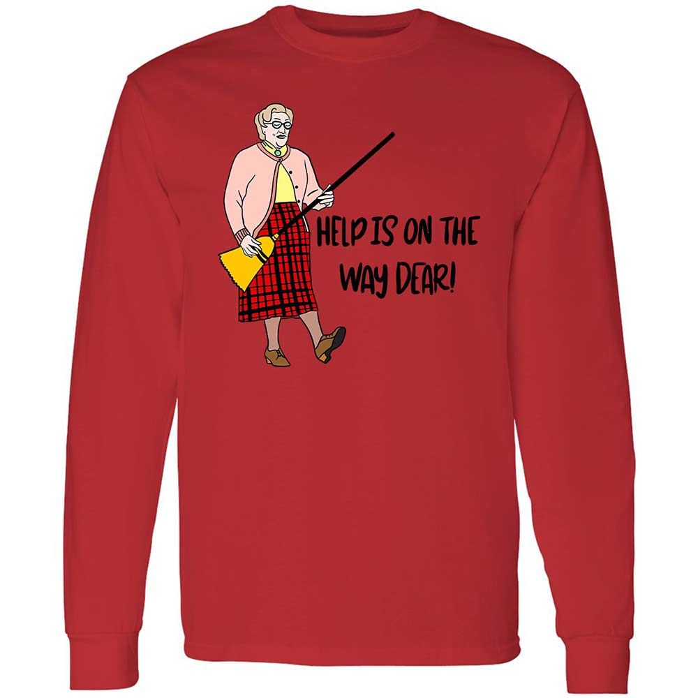 Help is on the way dear - Red - 8