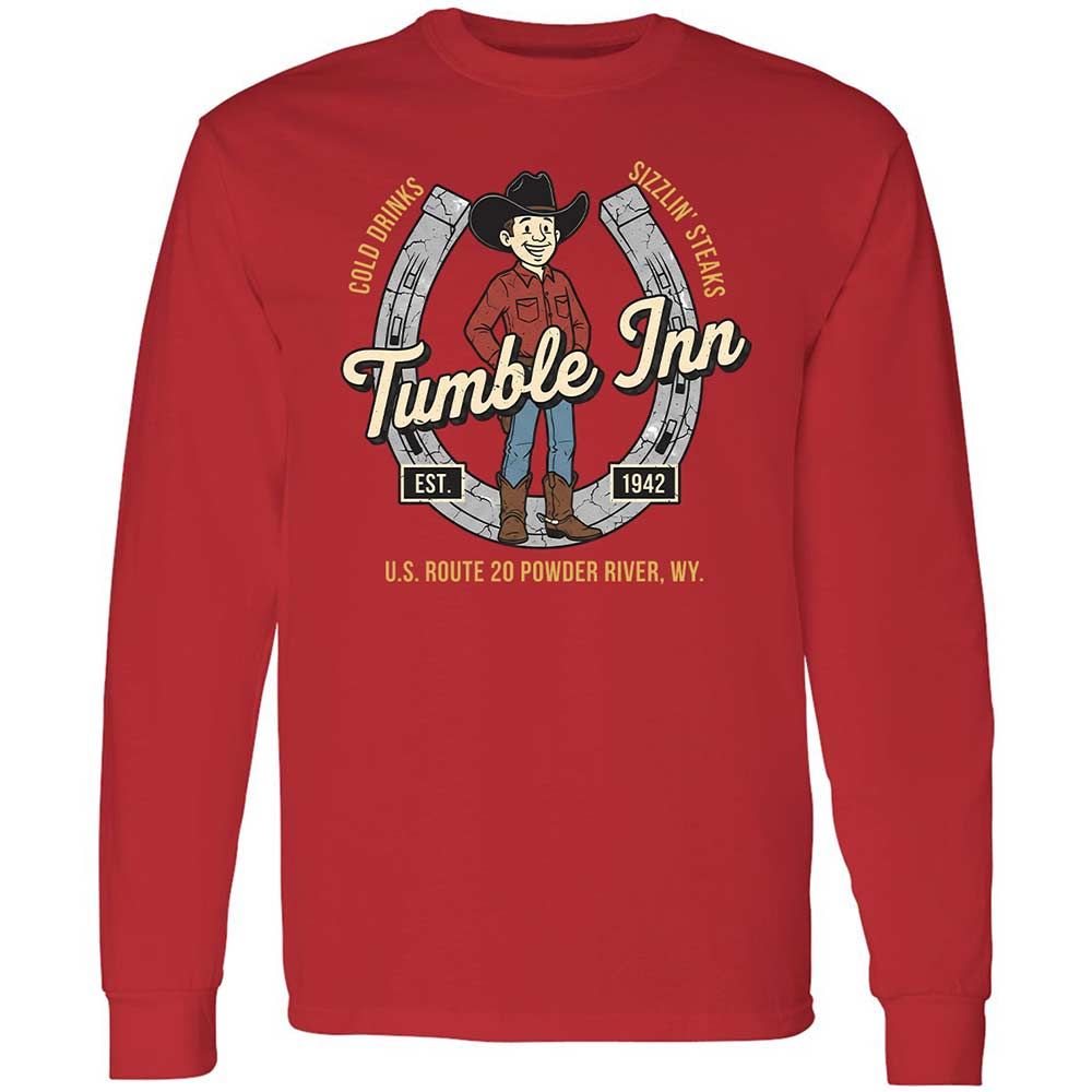 Long Sleeve T-Shirt - 4LYWMWHF - Red - 8