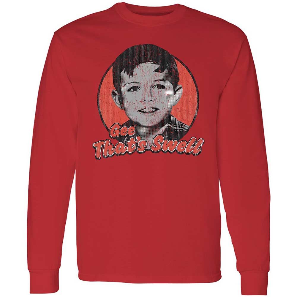 Long Sleeve T-Shirt - 5R5BAMBN - Red - 8