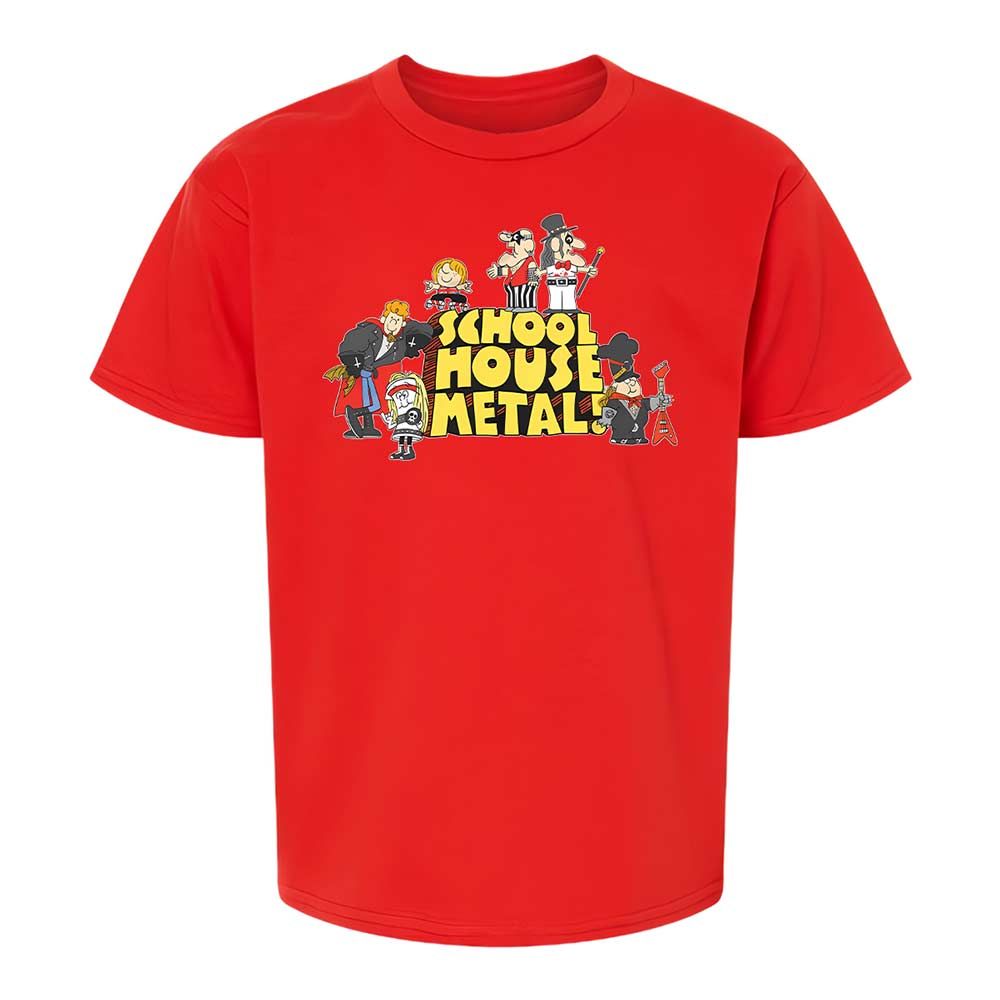 School House Metal - Red - 8