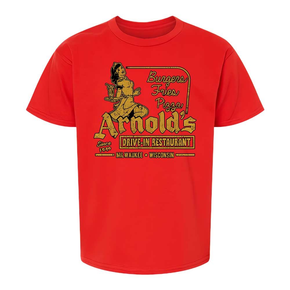 Kids T-Shirt - K8L4P72X - Red - 8