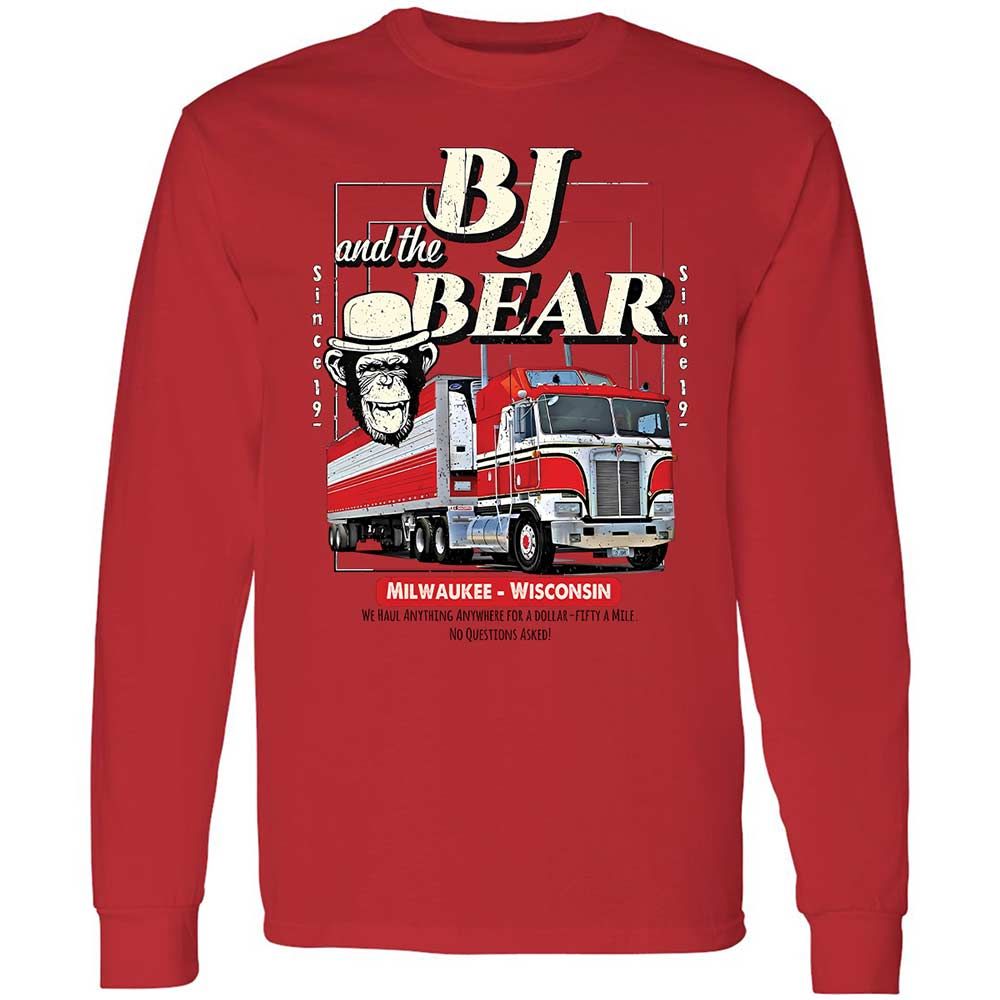 Long Sleeve T-Shirt - GG8X2JE7 - Red - 8