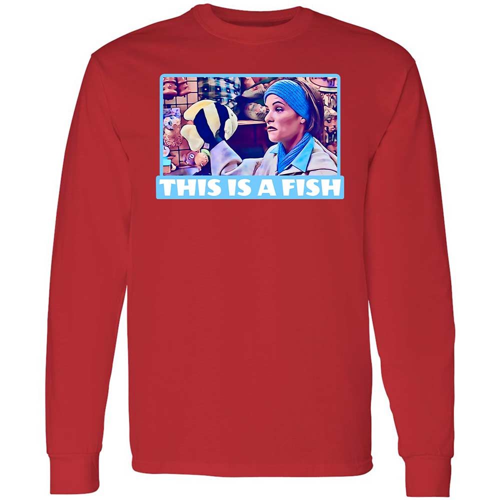 Long Sleeve T-Shirt - 566BMJ8J - Red - 8