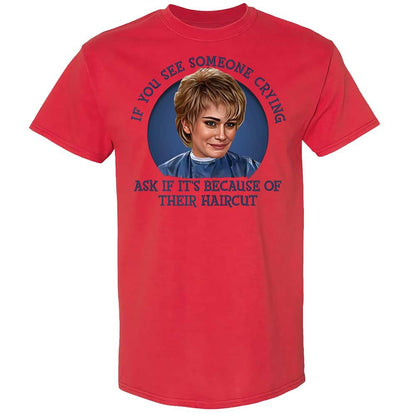 Classic Unisex T-Shirt - KHR4T8XM - Red - 8
