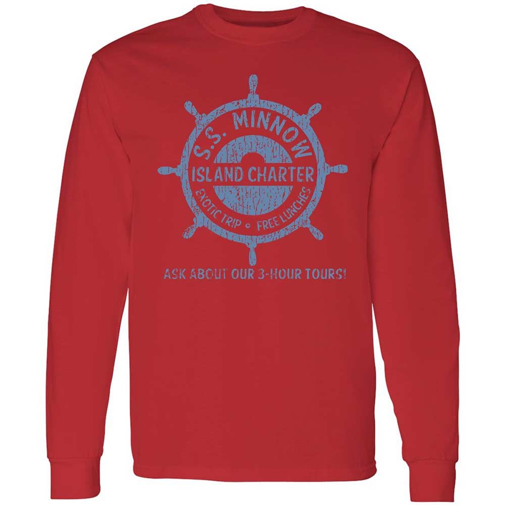 Long Sleeve T-Shirt - RRBAH1F7 - Red - 8