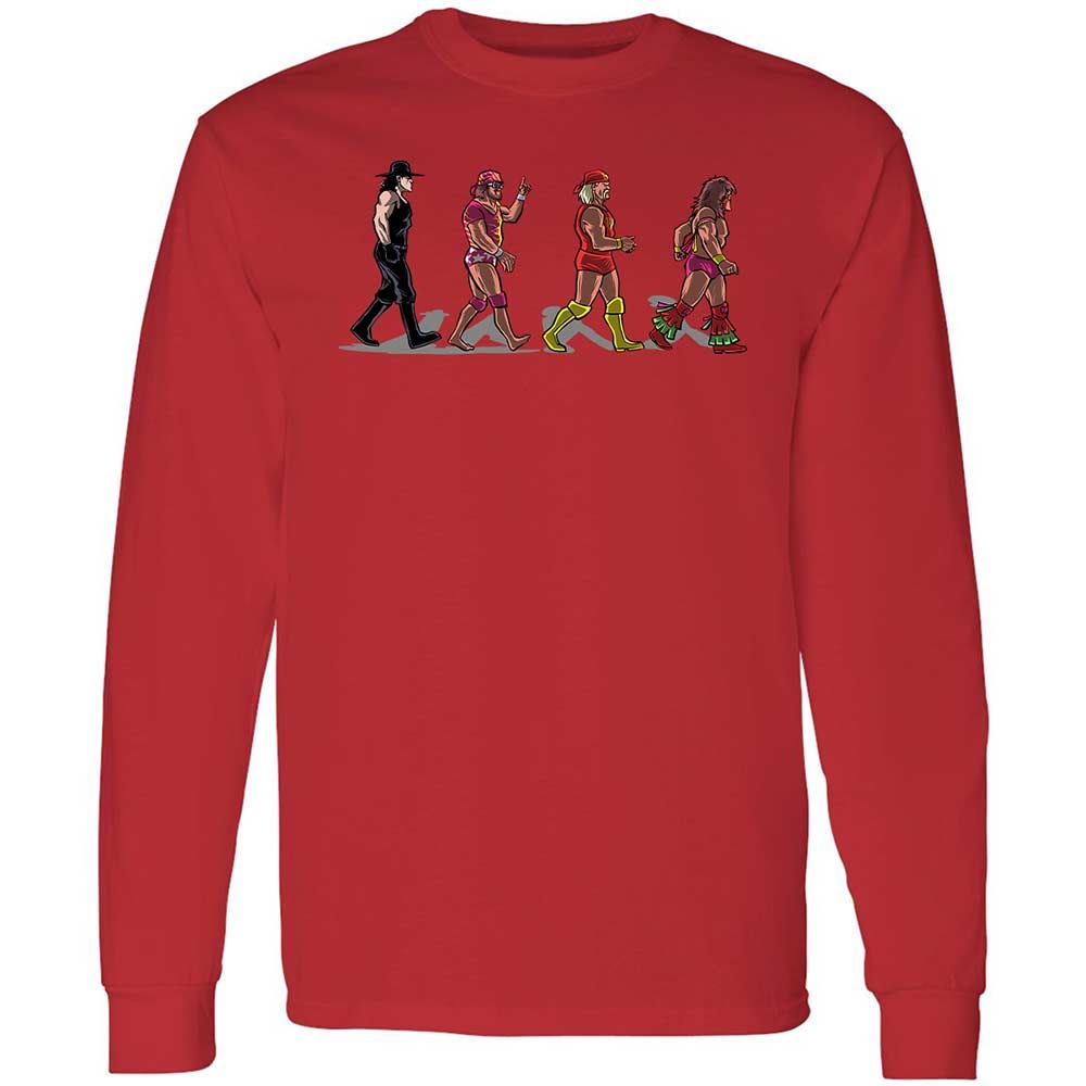 Long Sleeve T-Shirt - PU38NTRP - Red - 8