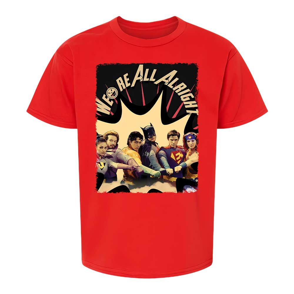 Kids T-Shirt - UWSYBUD5 - Red - 8