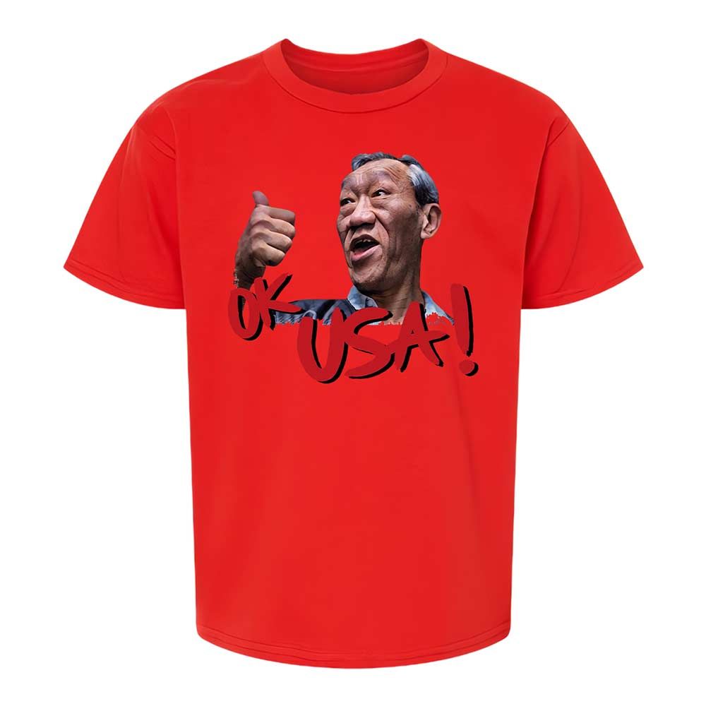 Kids T-Shirt - ANLTHLET - Red - 8