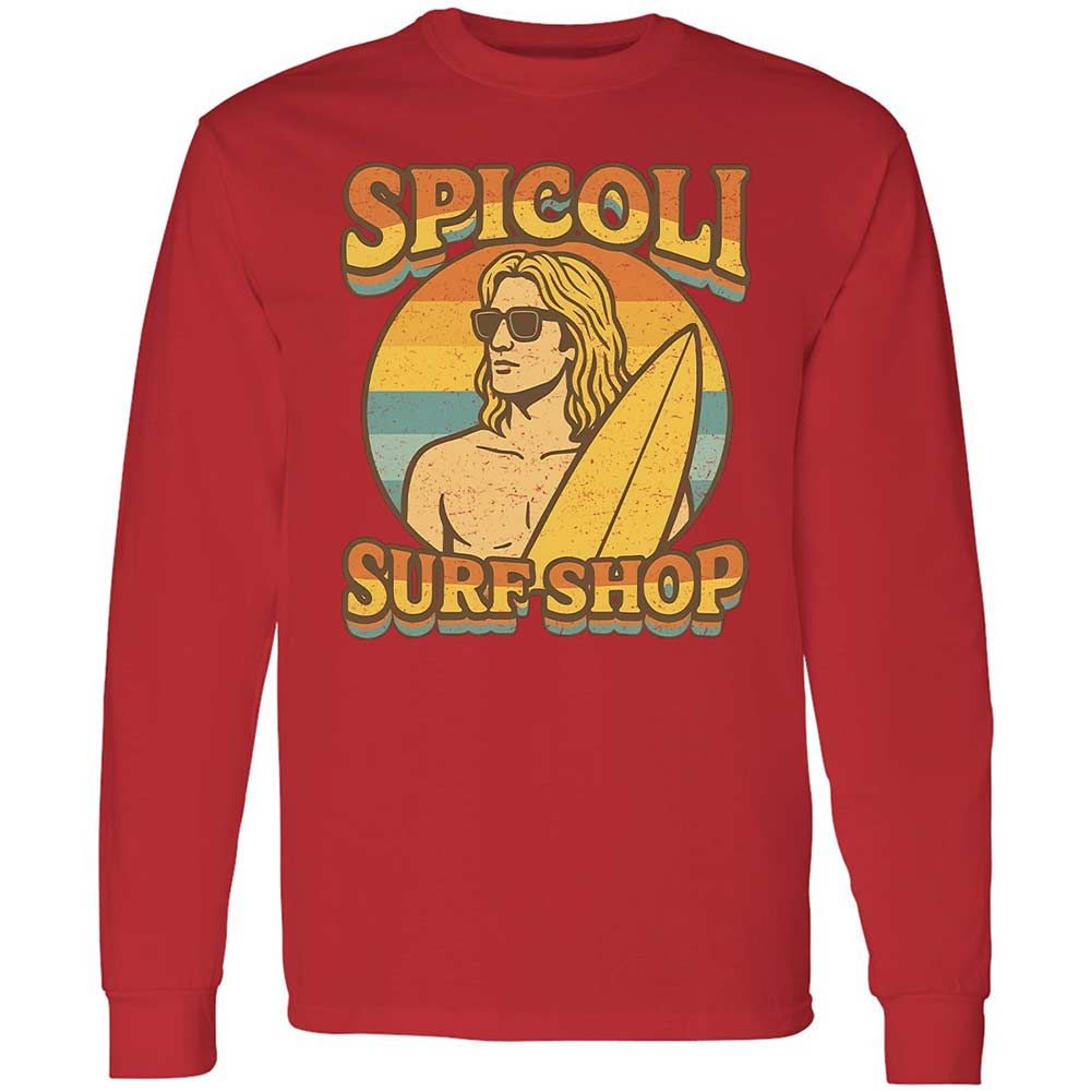Long Sleeve T-Shirt - 1SCXGHBA - Red - 8