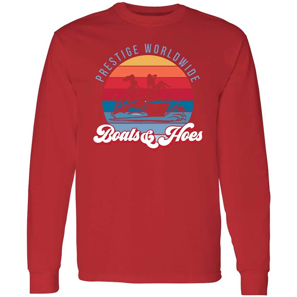 Long Sleeve T-Shirt - WB9CF64B - Red - 8