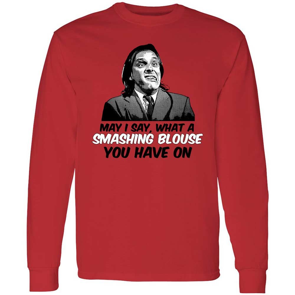 Long Sleeve T-Shirt - 7EPKHRWL - Red - 8