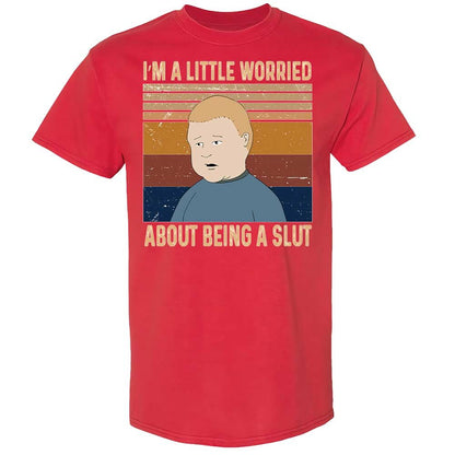 I'm a Little Worried About Being a Slut - Red - 8