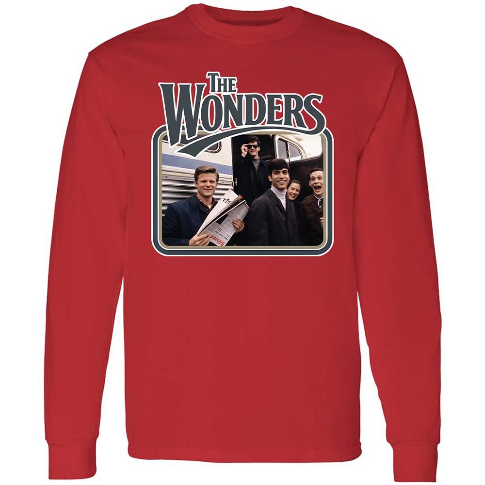 Long Sleeve T-Shirt - SJKQTGYL - Red - 8