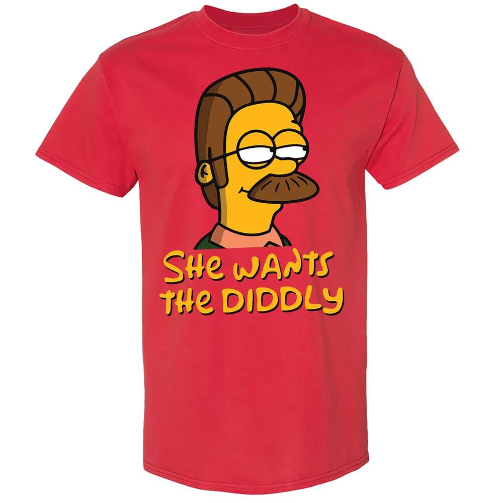 She Wants The Diddly - Red - 8