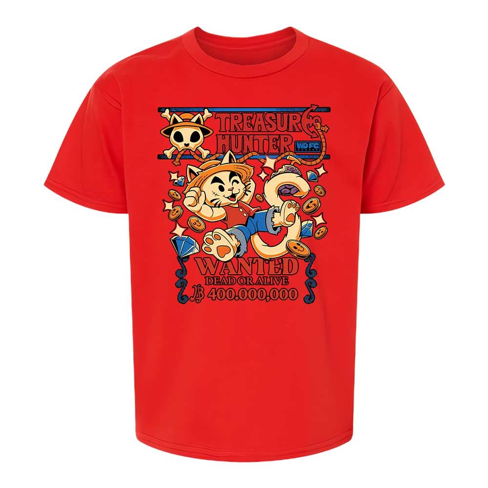 Kids T-Shirt - C8E7F1JP - Red - 8