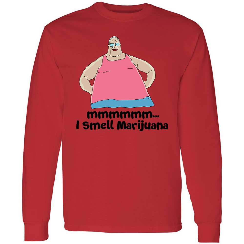 Long Sleeve T-Shirt - KK7PRJ7G - Red - 8