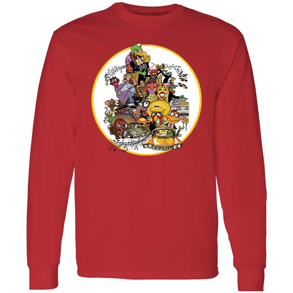 Muppet Graffiti - Red - 8