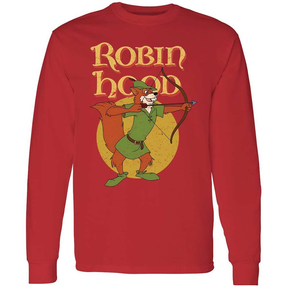 Long Sleeve T-Shirt - 8ZKNL9RP - Red - 8