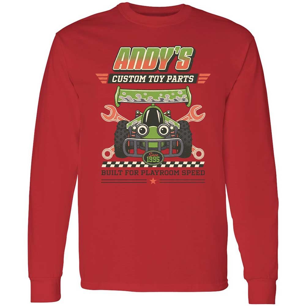 Long Sleeve T-Shirt - MVNLPJBH - Red - 8
