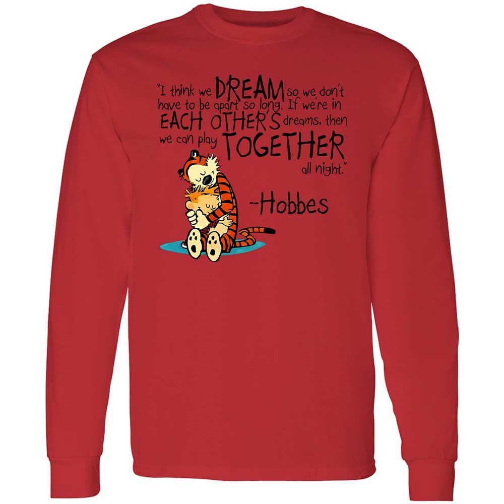Calvin Hobbes Dreams - Red - 8