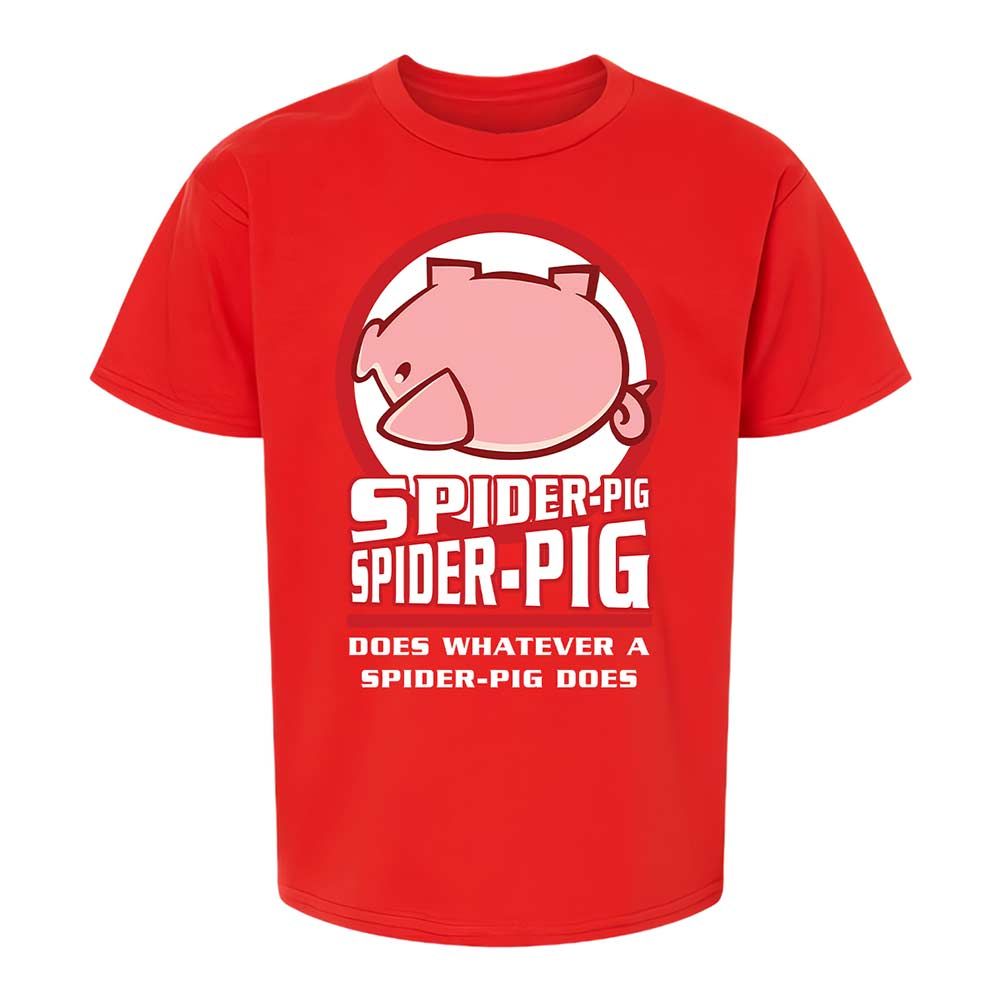 Spider-Pig, Spider-Pig - Red - 8