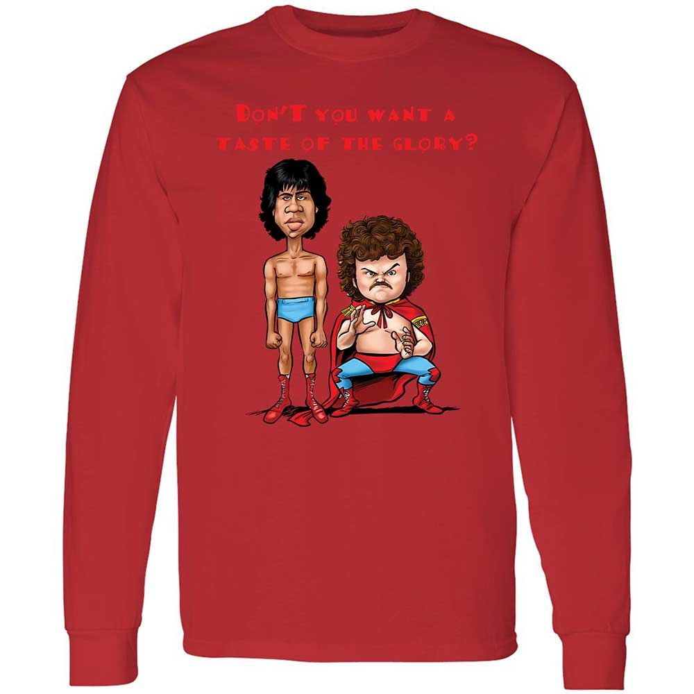 Long Sleeve T-Shirt - N4F6B9BY - Red - 8