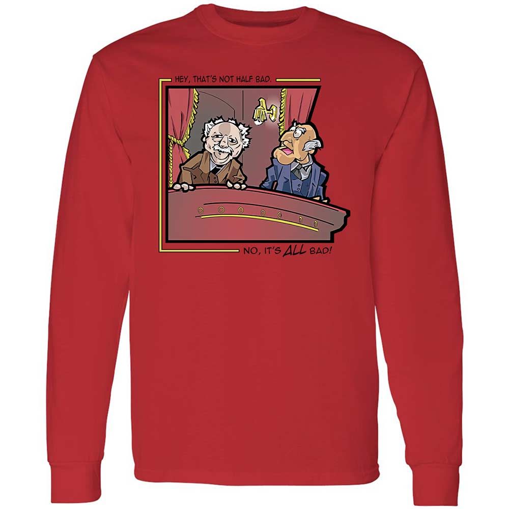 Long Sleeve T-Shirt - JZQKMMWV - Red - 8