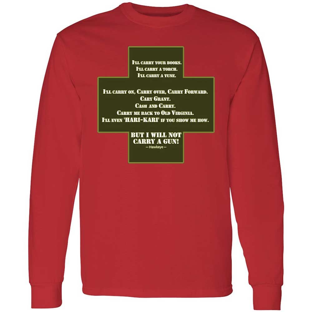 I Will Not Carry a Gun - Red - 8
