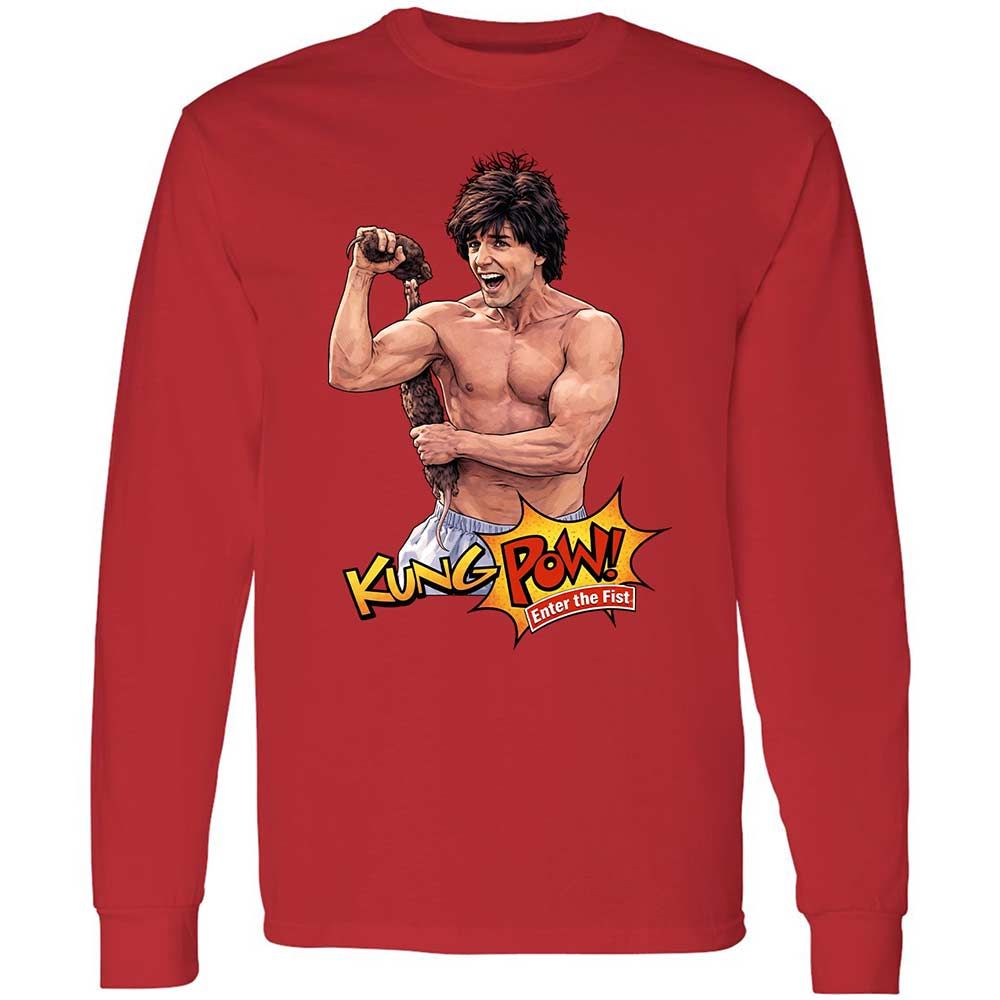 Long Sleeve T-Shirt - TFX38QZ1 - Red - 8
