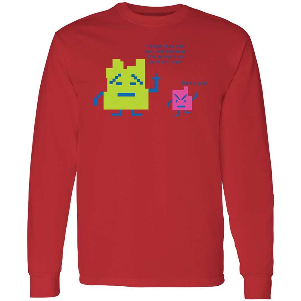 Long Sleeve T-Shirt - SMPANMPZ - Red - 8