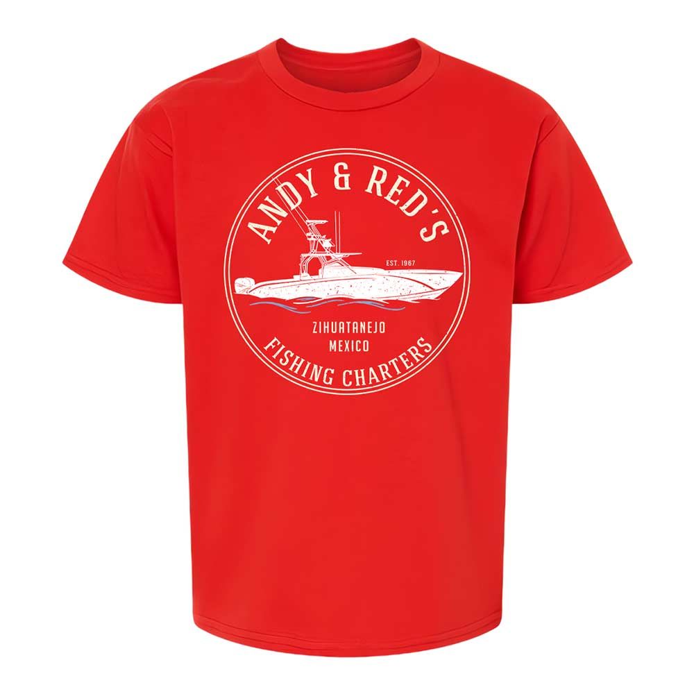 Kids T-Shirt - EK5QTKXC - Red - 8