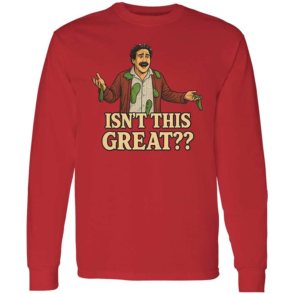 Long Sleeve T-Shirt - 9XRM5CA7 - Red - 8