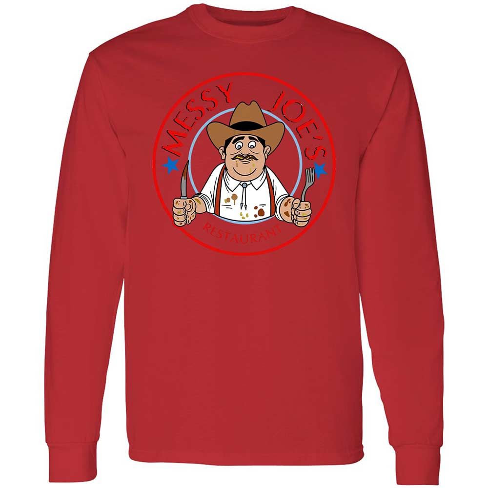 Long Sleeve T-Shirt - BWYEU42R - Red - 8