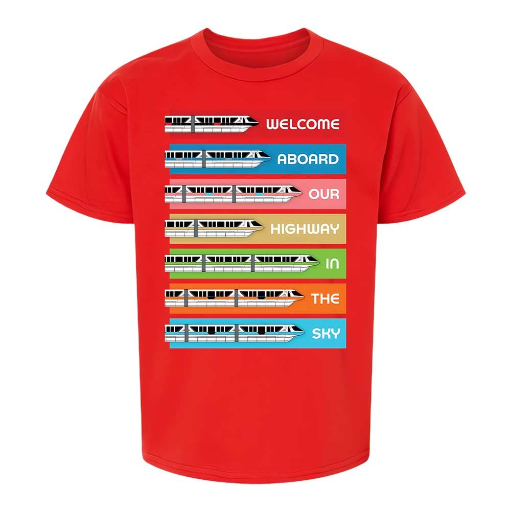 Kids T-Shirt - Black - Red - 8