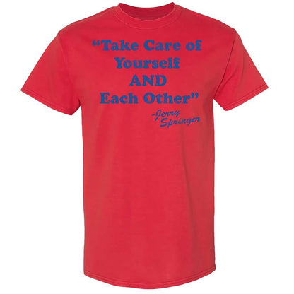 Take Of Yourself And Each Other - Red - 8