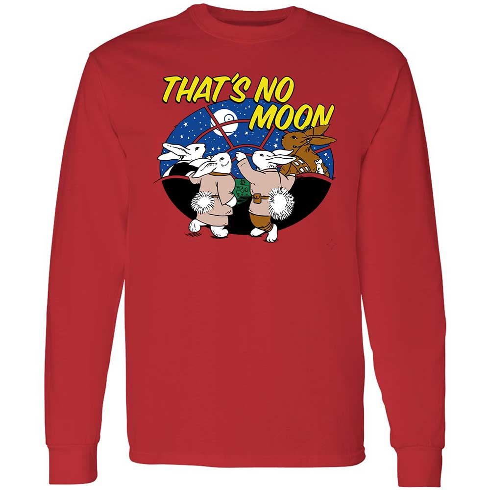 Long Sleeve T-Shirt - White - Red - 8